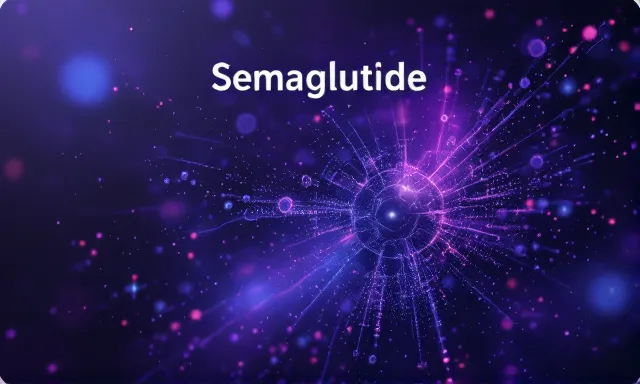 Semaglutide research illustration